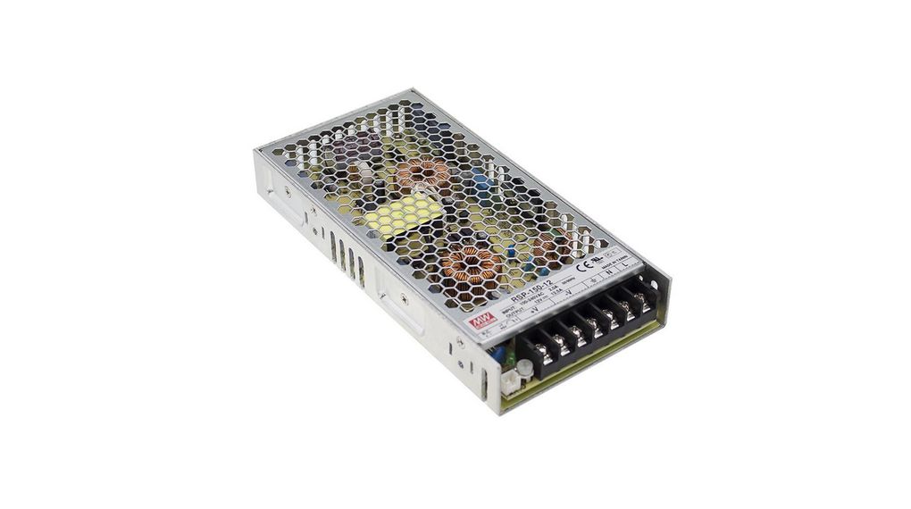 Alimentation à Découpage Industrielle SE-600 Série - Sortie Unique, Modèles 5V à 48V (ex: SE-600-24)